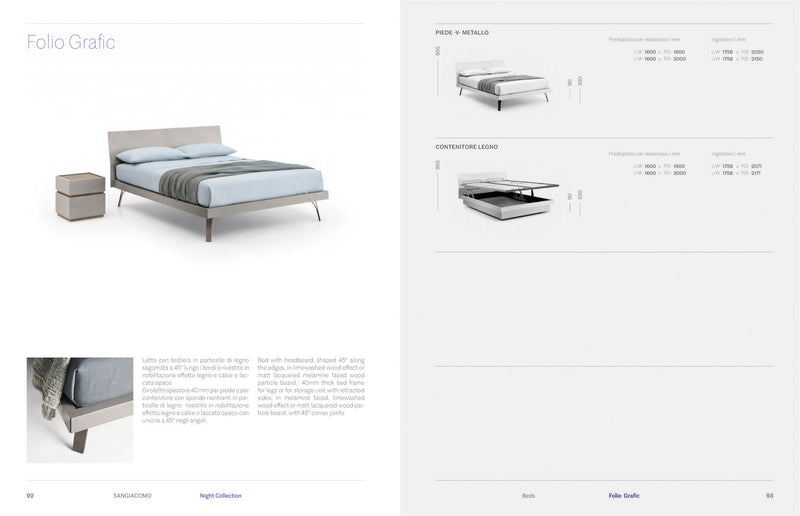 FOLIO BED