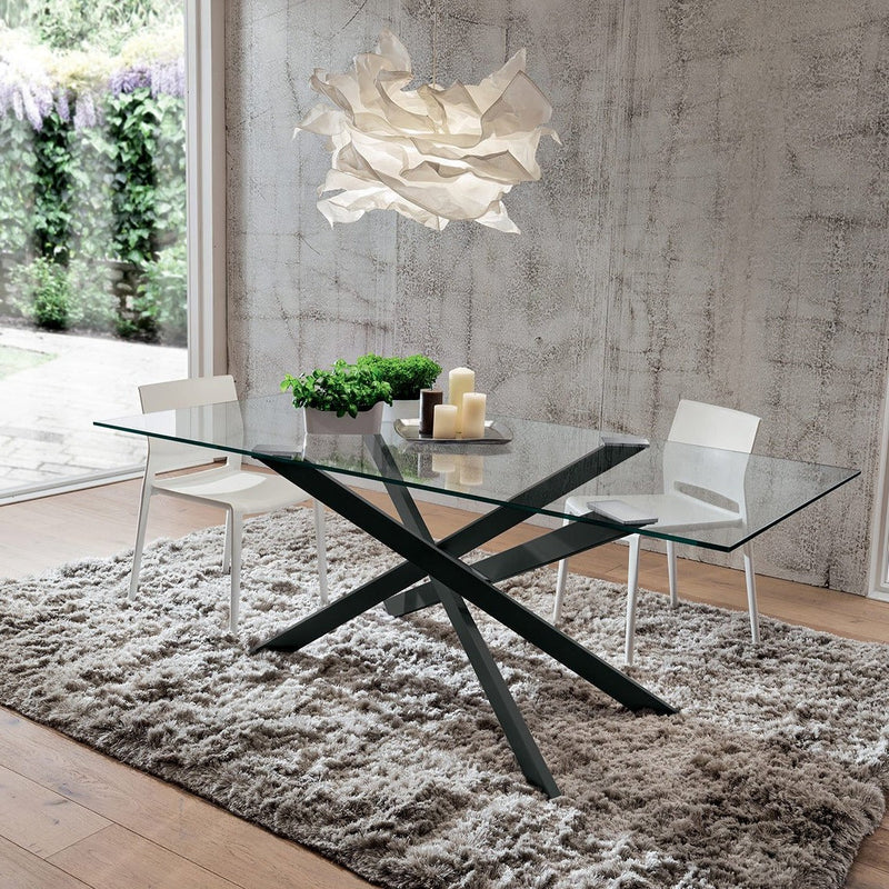 RENZO EXTENDING DINING TABLE