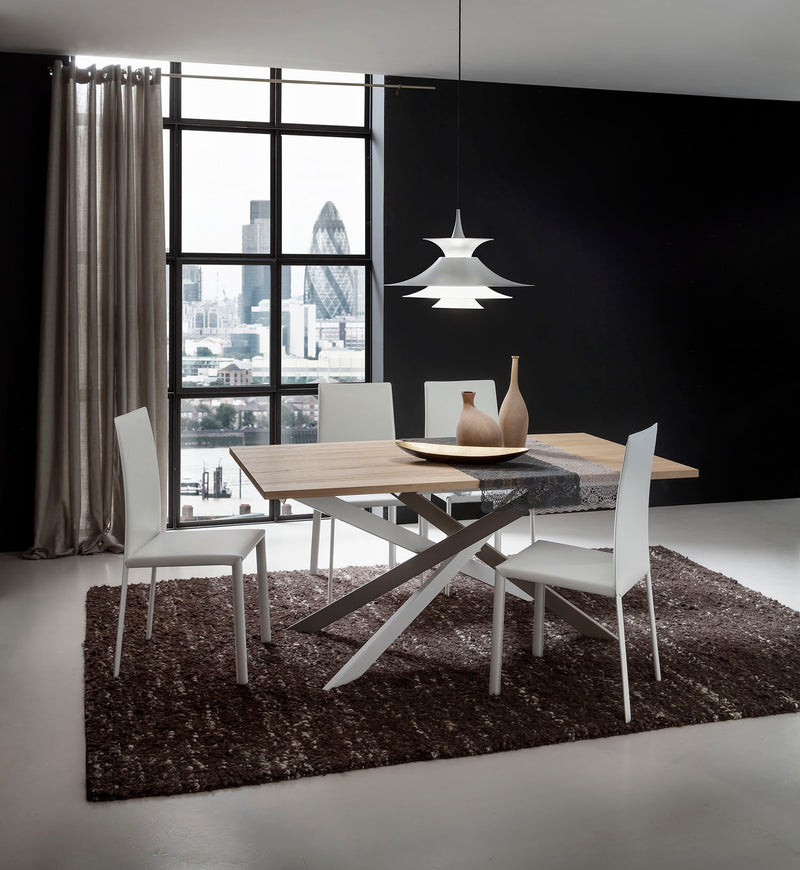 RENZO EXTENDING DINING TABLE